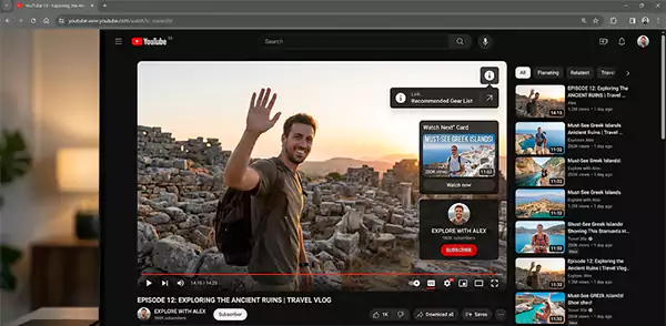 Ends Screen and Cards on YouTube