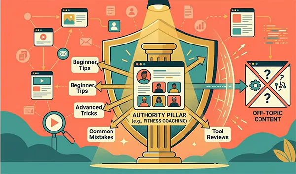 Build topic authority in a single niche