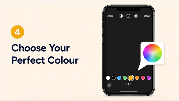 Choose your overlay colour