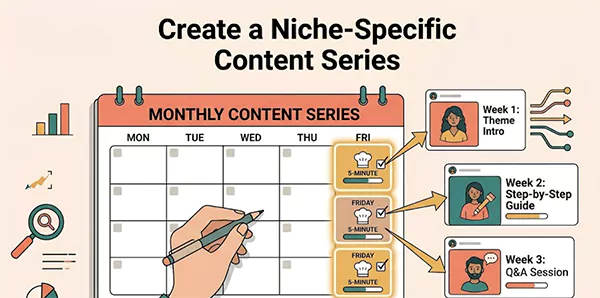 Create niche specific content series