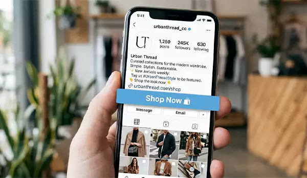 Instagram Bio with Call to action