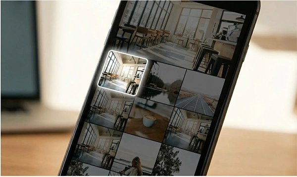 Select your background photo