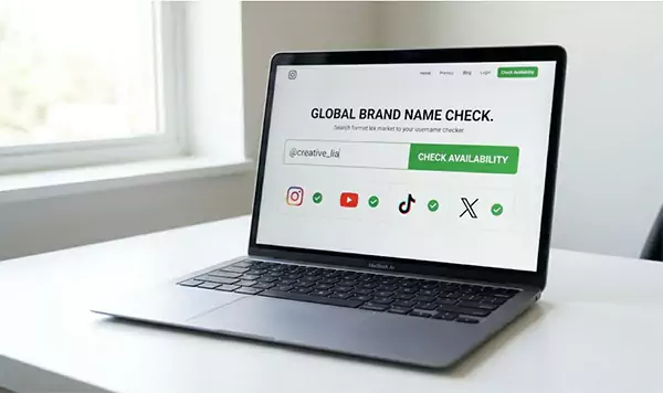Use the username checker tool