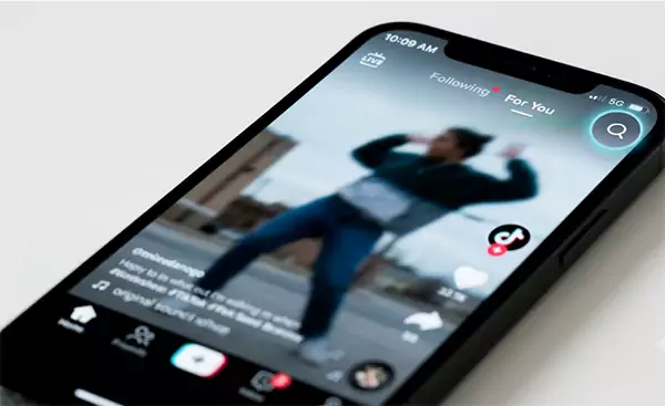 Open TikTok app