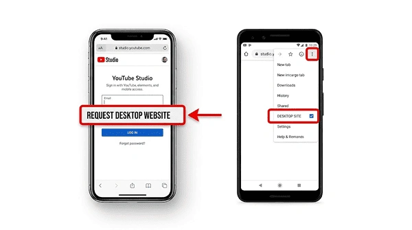 On YouTube Studio, sign in to your YouTube Channel