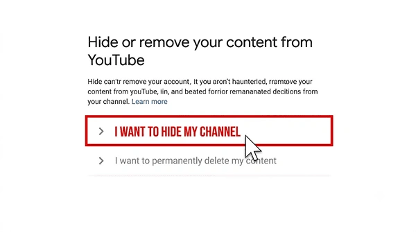 how to delete youtube channel permanently