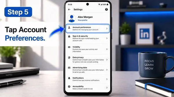 Account preferences