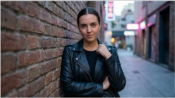 An Instagram photo showing a confident, motivated girl.