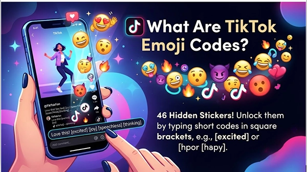 Image showing TikTok emoji stickers
