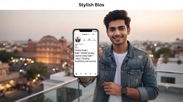 Stylish bio ideas for cool and stylish boys